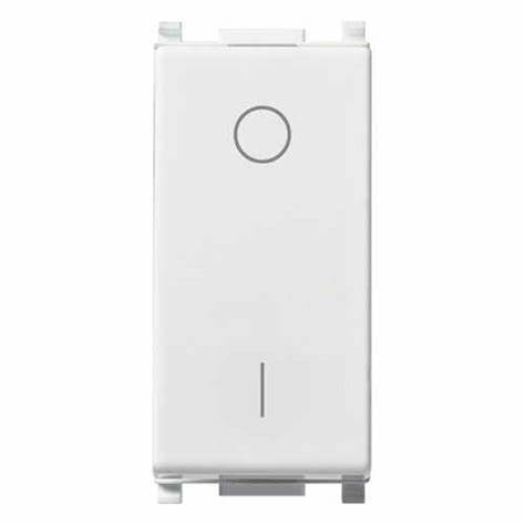 [EVM14015] INTERRUTTORE 2 POLI 16A ILLUMINABILE PLANA 