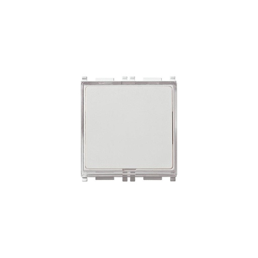 [EVM14050] PULSANTE TARGHETTA 1P NO 10A 250V PLANA