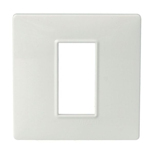 [EVM1464101] PLACCA 1MOD.BIANCO PLANA 14641.01
