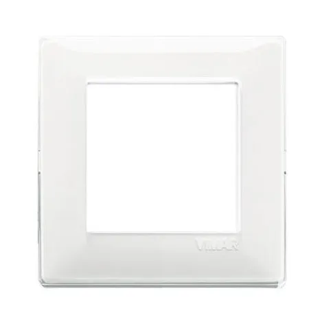 [EVM1464201] PLACCA 2MOD.BIANCO PLANA 14642.01