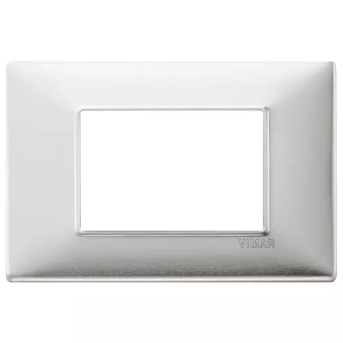 [EVM1465381] PLACCA 3M PLANA METALLO ALLUMINIO SPAZZOLATO