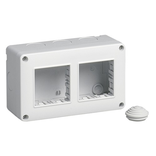 [EVM14812] CONTENITORE ESTERNO IP40 4M 2X2 PLANA