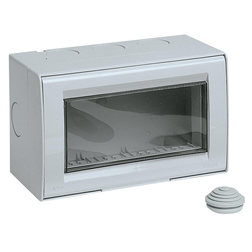 [EVM14904] CONTENITORE ESTERNO IP55 4M PLANA 