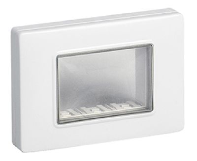 [EVM1494301] CALOTTA ESTERNA  IP55 3M+VITI BIANCO