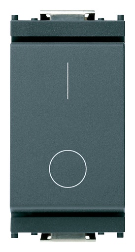 [EVM16016] INTERRUTTORE BIPOLARTE 16A IDEA GRIGIO
