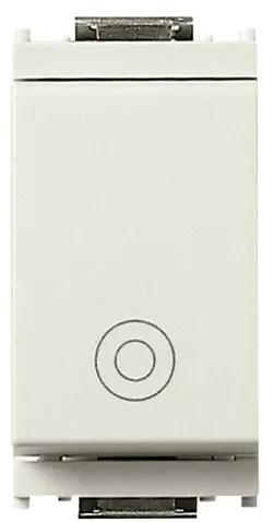 [EVM16080B] PULSANTE GENERICO 10A IDEA BIANCO