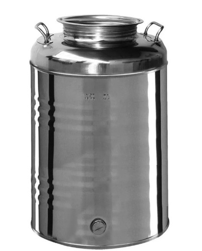 [FEGDAMMA05] CONTENITORE INOX PER OLIO LT50