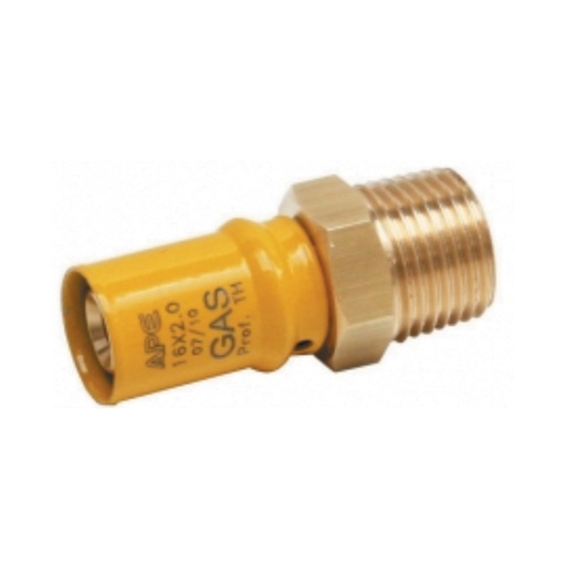 [IAPAP6011216] RACCORDO DRITTO MASCHIO 1/2"X16 GAS