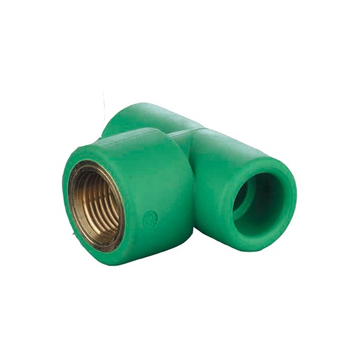 [IAQUA25010] TEE FEMMINA PPR VERDE D.25X1/2" AQUATHERM