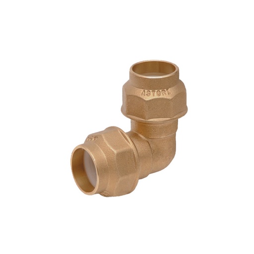 [IAT8520] GOMITO DOPPIO 20X20 IN OTTONE PER TUBO  PE