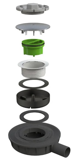 [IBM5230IX40S7] SIFONE SAVOISIENNE INOX D.40