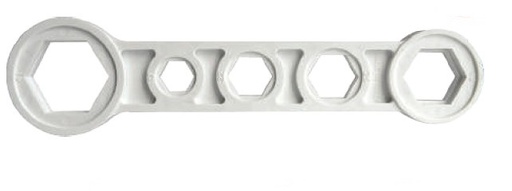 [ICBCHIAVE] CHIAVE UNIVERSALE PER MONTAGGIO TAPPI RADIATORI DA  1" e 1"1/4