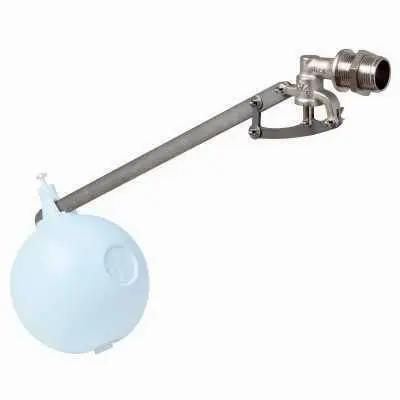 [ICO51012] GALLEGGIANTE 5 COPIGLIE 1/2" CON ASTA PIATTA INOX