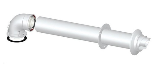 [ICX3318001] KIT FUMI COASSIALE D.60/100 L=750 N.C  PER SCALDABAGNI