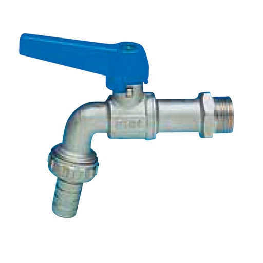 [IEN08234] RUBINETTO EKO CURVO CON PORTAGOMMA 3/4"