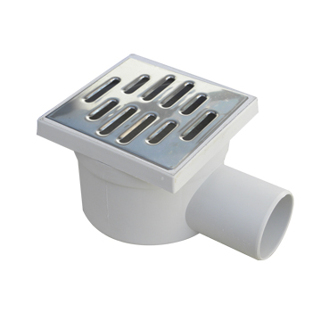 [IERCH100I] CHIUSINO ORIENTABILE 100x100 GRIGLIA INOX USCITA D.40