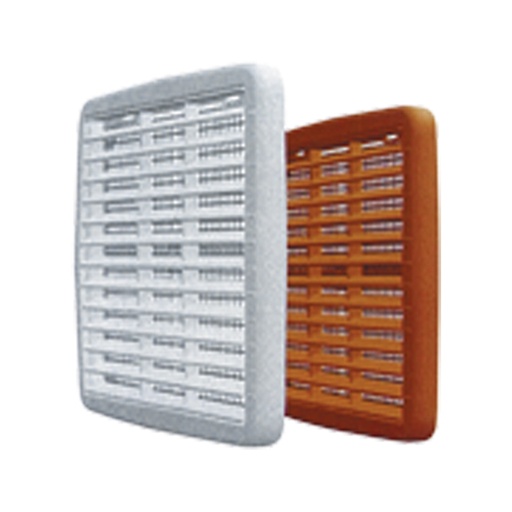 [IERGQ210B] GRIGLIA QUADRATA 230X230 BIANCA