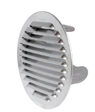 [IERGTI100A] GRIGLIA TONDA ALLUMINIO D.INT.100 