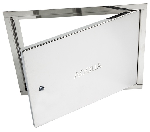 [IESSAI4050] SPORTELLO CONTATORE ACQUA INOX 40X55X2