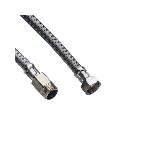 [IEU42420] FLEXINOX MASCHIO PROLUNGATO 1/2X1/2 CM.20