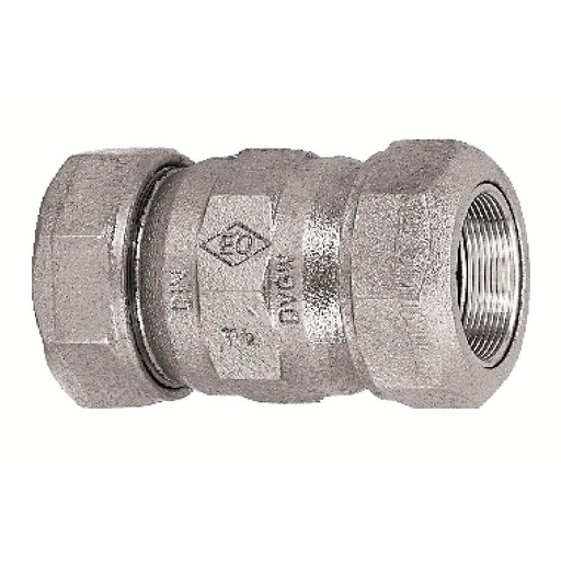 [IGEBB12] RACCORDO DOPPIO IN GHISA 1/2"