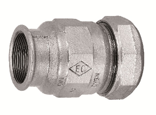 [IGEBF12] RACCORDO FEMMINA IN GHISA 1/2"