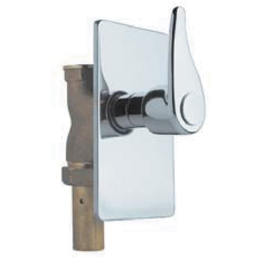 [IGFS1122BR] PASSO RAPIDO INCASSO 1" PLACCA TONDA BRONZO