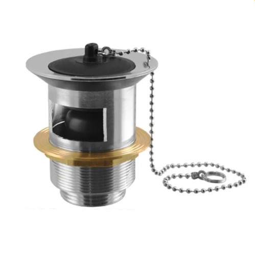 [IGH1862] PILETTA LAVABO H.90 CON TAPPO CON TROPPO PIENO 1"1/4