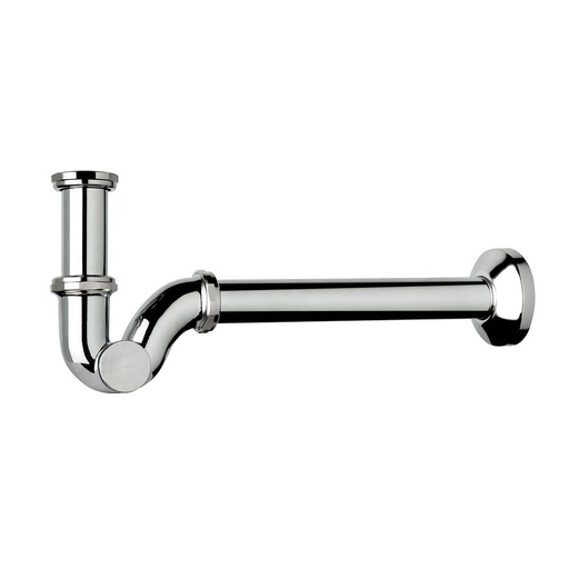 [IGH21525] SIFONE A ESSE CANNA LUNGA 1" CR