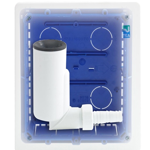 [IGH2370] SIFONE SCARICO CONDENZA CON SCATOLA X INCASSO D18/20X1