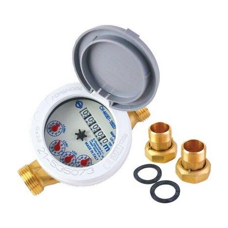 [IGIDBRF12] CONTATORE ACQUA  SISMA BAGNATO DBRF/15-1/2