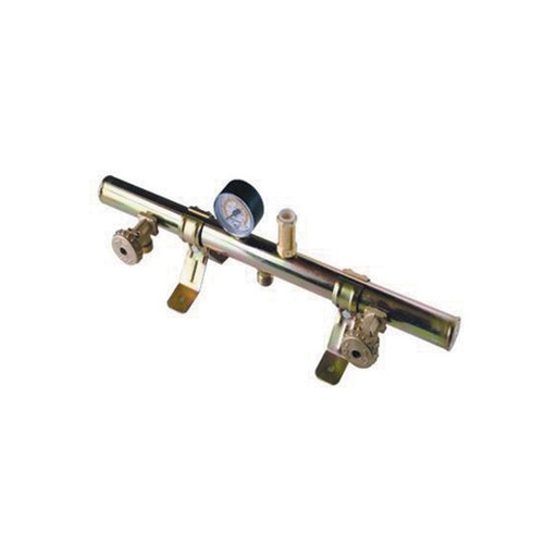 [IGNN2676] CENTRALINA 2 ATTACCHI CON VALVOLA E MANOMETRO