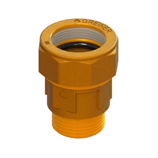 [IGREM1] RACCORDO MASCHIO PER TUBO FERRO  1" - GREINER