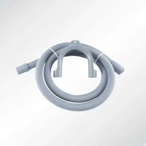 [IHSTS200] TUBO SCARICO LAVATRICE CON CURVA cm200