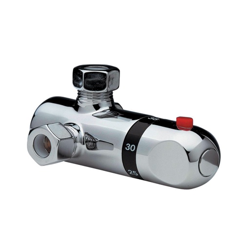 [IHU4201] MISCELATORE TERMOSTATICO SOTTOBOILER 1/2"DORADO