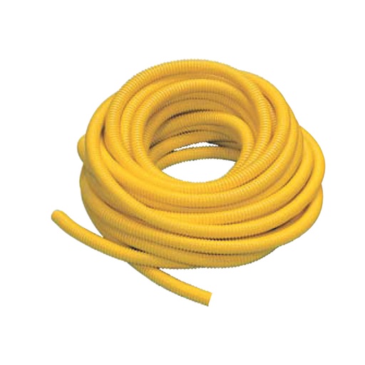 [IIDTG25] GUAINA FLESSIBILE SPIRALATA  GIALLA D25.1555