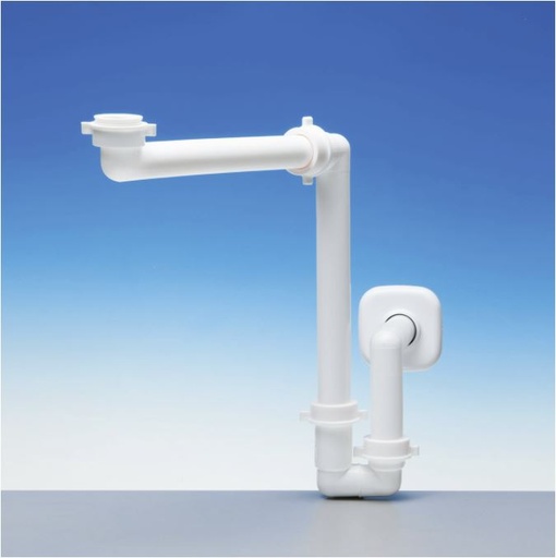 [ILRA111501] SIFONE SALVASPAZIO PER LAVABO D32/40 11/4PP