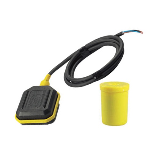 [ILU6210200] INTERRUTTORE A GALLEGGIANTE CON CAVO GL90 MT.2  E CONTRAPPESO