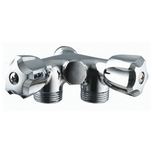 [IMA00151] RUBINETTO CON ATTACCO+TAPPO ANTERIORE 1/2 M OTTONE