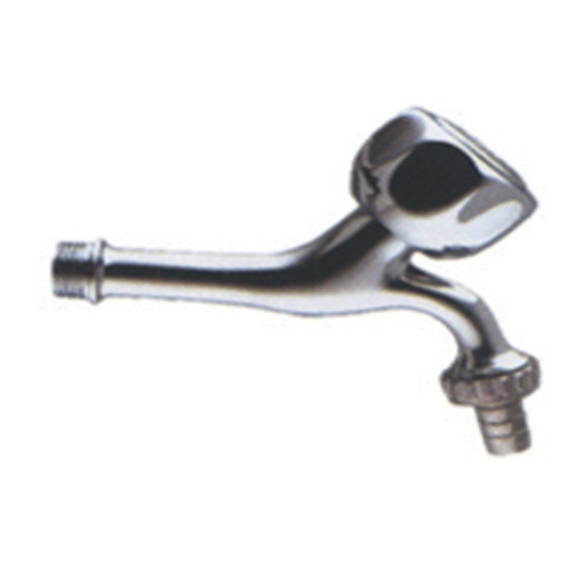 [IMA0025C3] RUBINETTO INCLINATO CON PORTAGOMMA 1/2