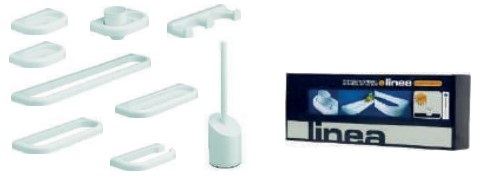 [IMT331B] KIT NOVE PEZZI LINEA BIANCO