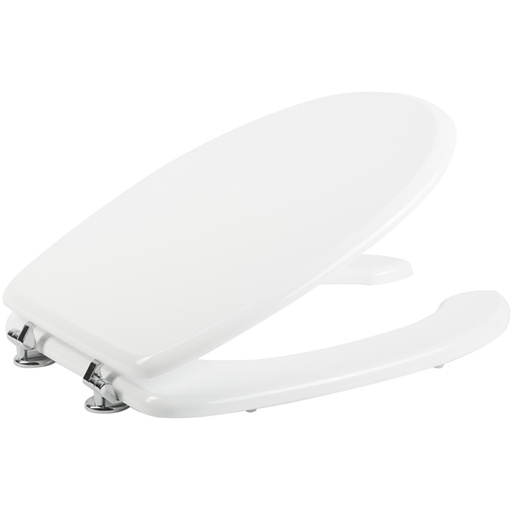 [IMT770] COPRIVASO LEGNO APERTO BIANCO FORLIFE