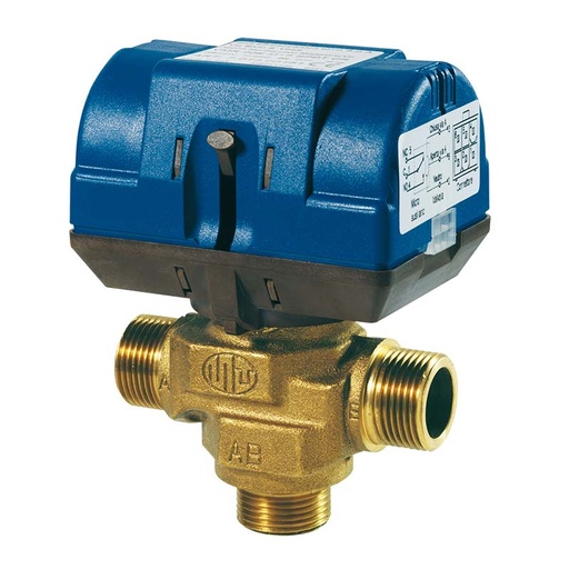 [IMU703000692] VALVOLA ZONA 3VIE 230V M.1" CON MICRO AUSILIARIO