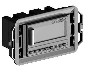 [IOLB0152] KIT TERMOST ELETTR. INCASSO A PARET