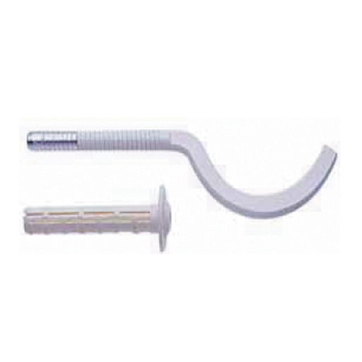 [IOT406V175] COPPIA MENSOLA PER RADIATORE TUBULARI TELESCOPICHE VERNICIATE 8,5X175MM-