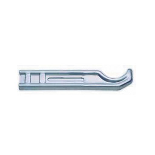 [IOT5011260] MENSOLA PIATTA ZINCATO PER  RADIATORE  GHISA 1X260