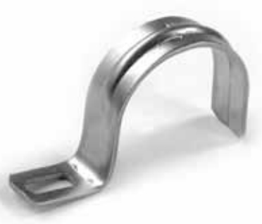 [IOT80020] GRAFFETTA ZINCATA PER FISSAGGIO TUBO D.19-20MM