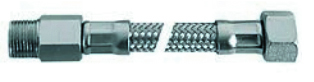 [IPA257P383850] FLESSIBILE PARINOX PROLUNGATO MP3/8"XF3/8"CM50