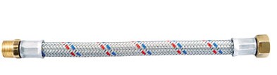 [IPA632100] FLESSIBILE ANTIVIBRANTE MFP1/2"CM100 OTTONE