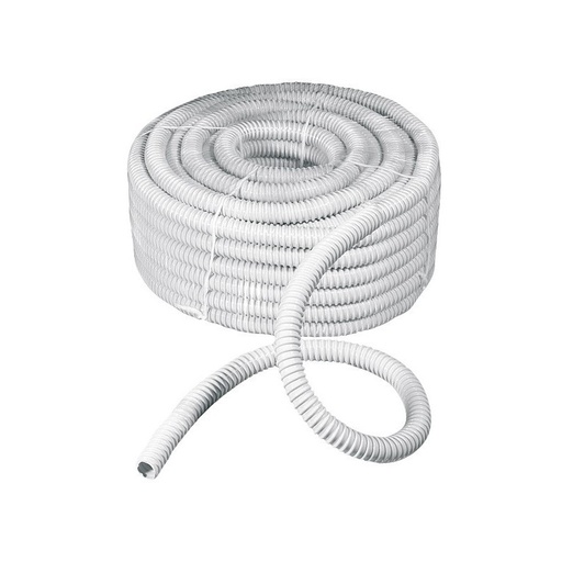 [IPD990GEE20] GUAINA SPIRALATA BIANCA D.20 PER  SCARICO CONDENSA-ELETTROCANALI-